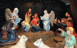 Вертеп — неотъемлемый атрибут католического Рождества. 