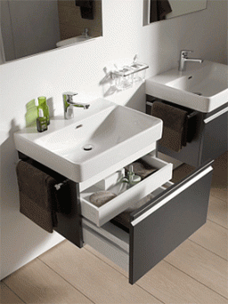 Тумбы Laufen под умывальник – отличное решение для любой ванной